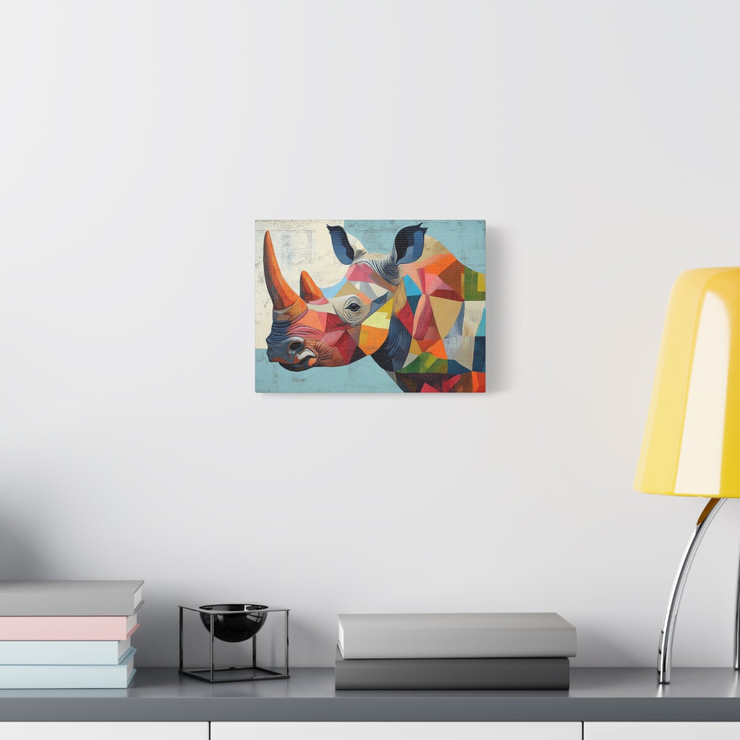 Abstract Rhino - Canvas