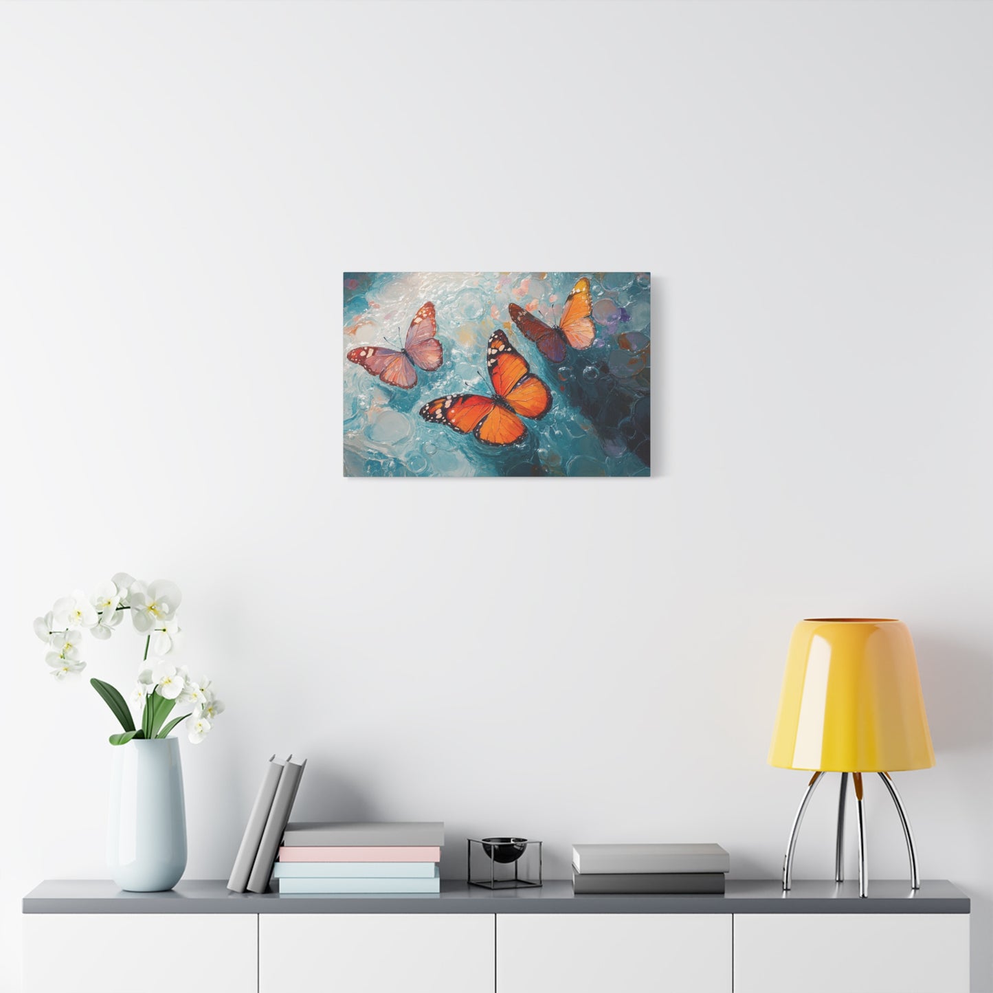 Abstract 3 Butterfly Art - Canvas
