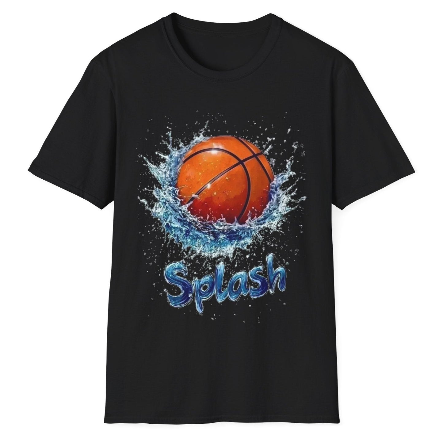 Splash! Basketball, Unisex Softstyle T-Shirt