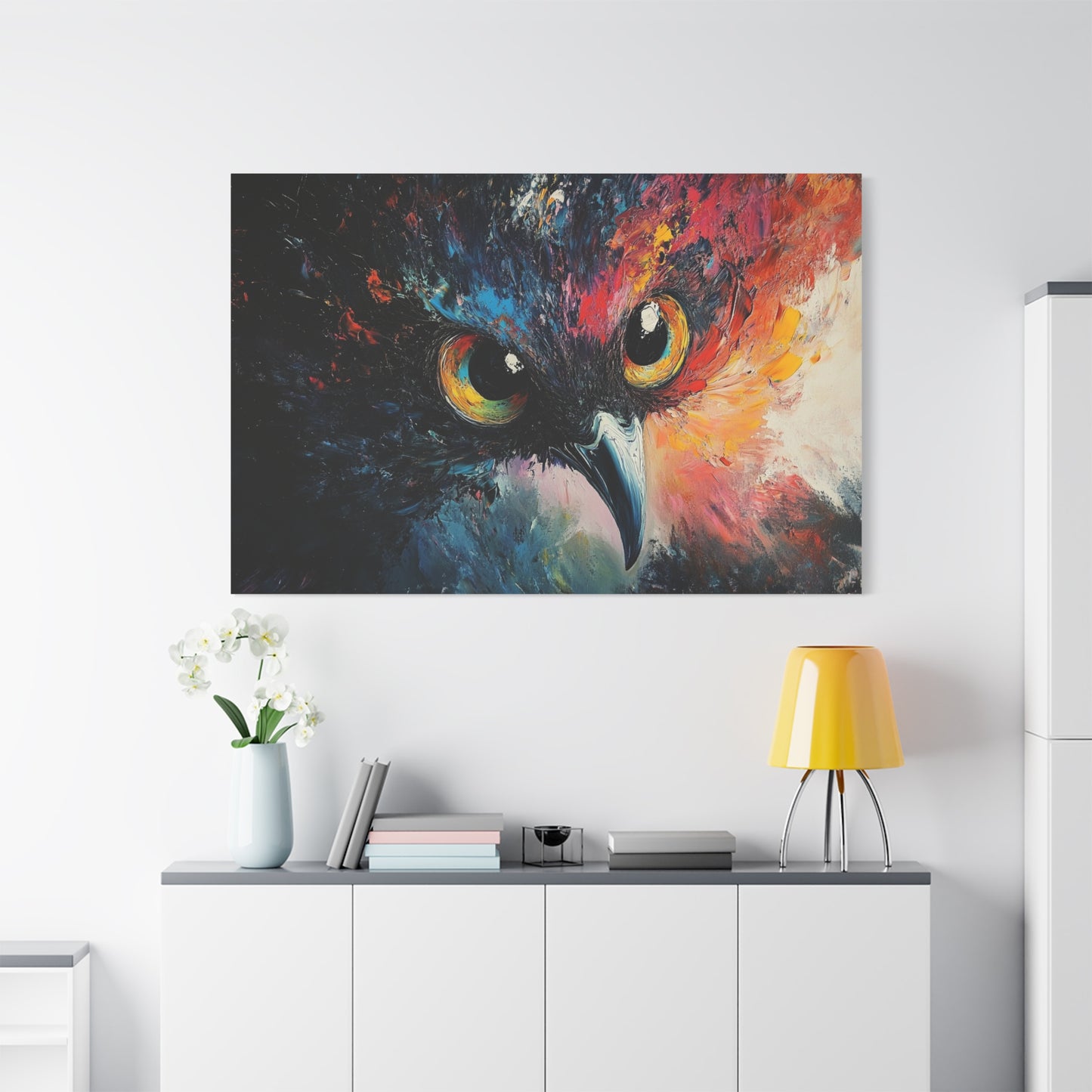 Avian Paint Splash - Canvas