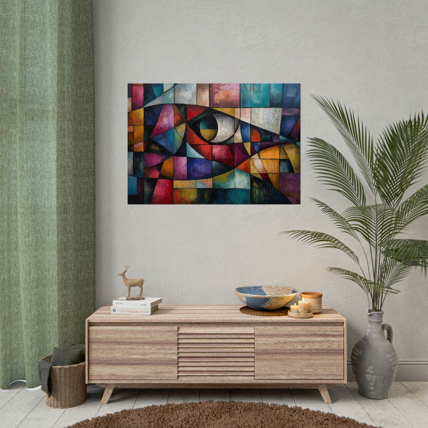 More Than Meets The Eye Abstract Art - Premium Art Print