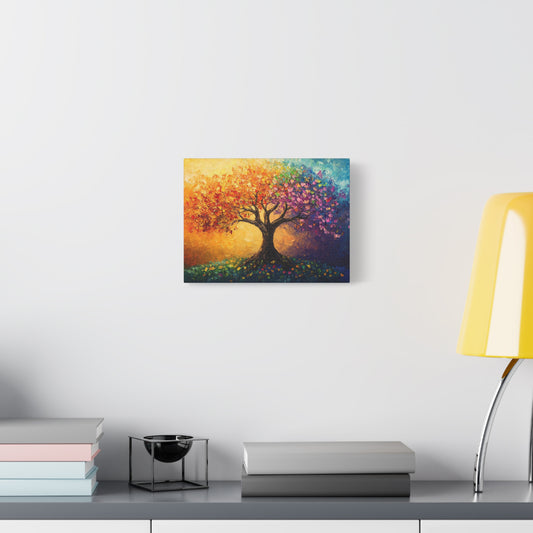 The Tree Of Colors - Canvas