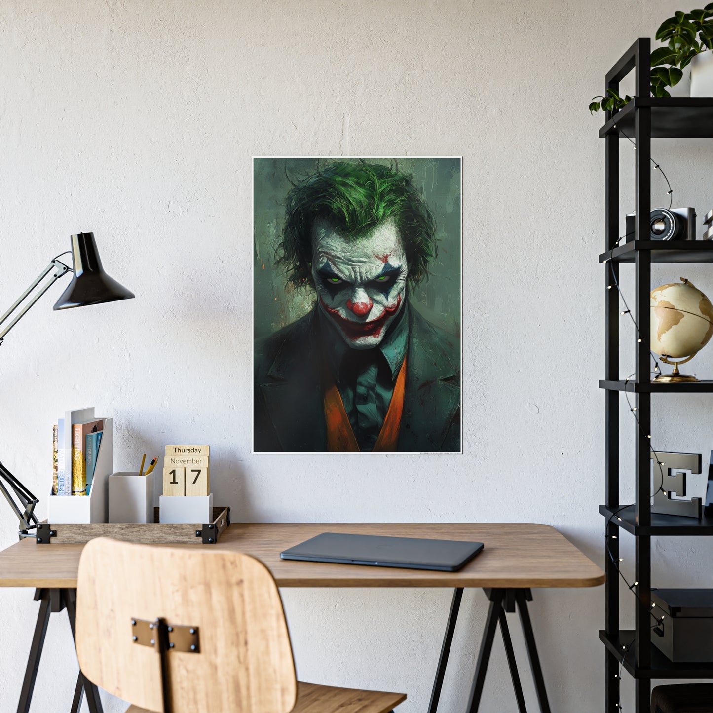 Why So Serious High-Gloss Art Print