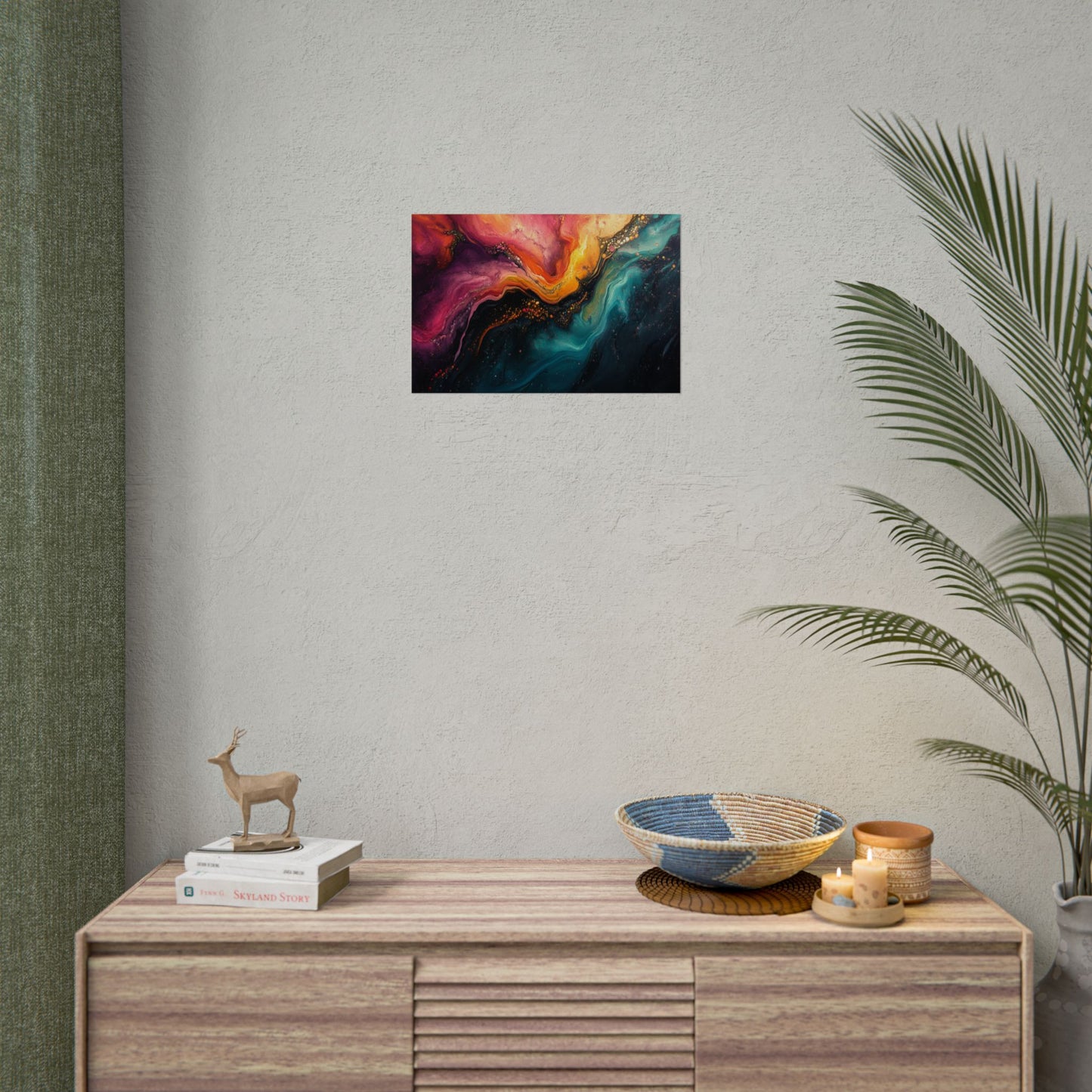 Galactic Sandscape - Premium Art Print