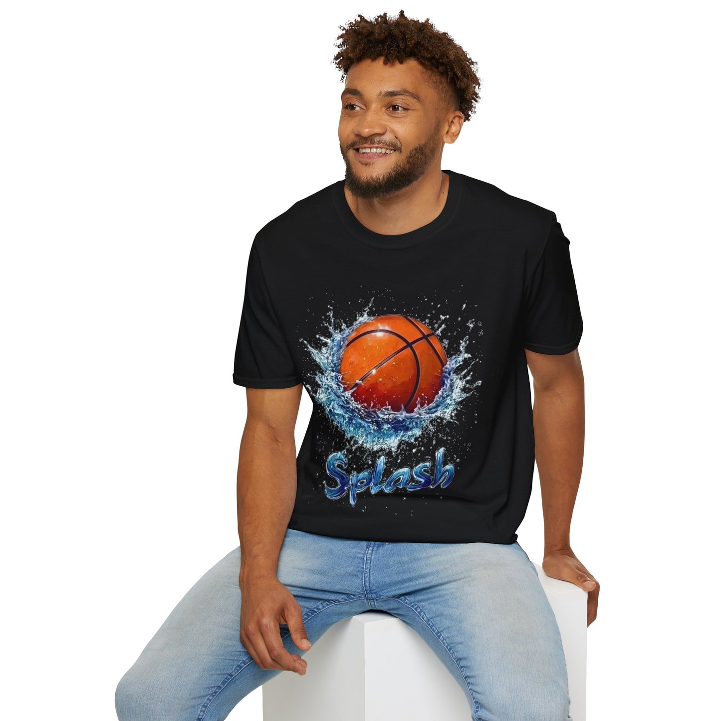 Splash! Basketball, Unisex Softstyle T-Shirt