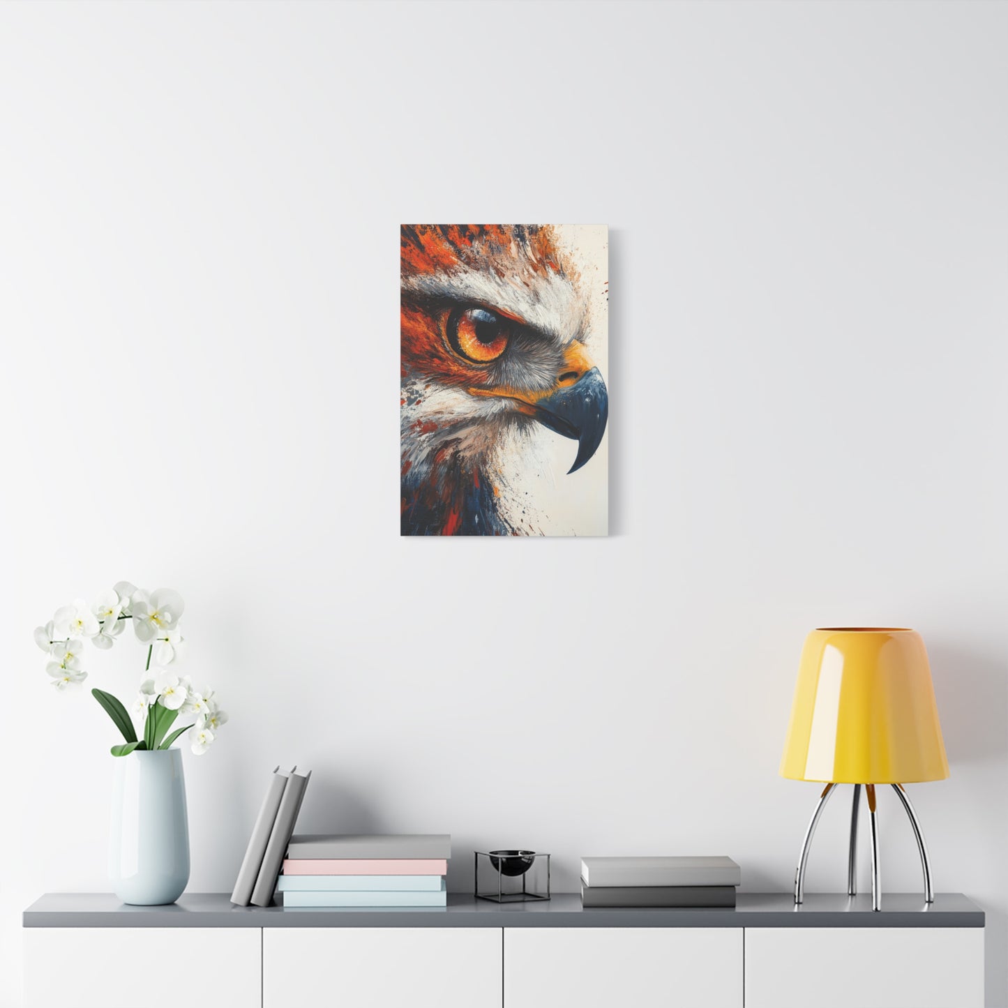 Abstract Eagle Art - Canvas