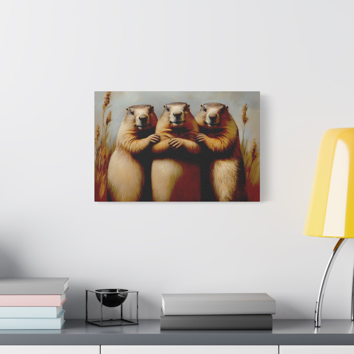 Groundhog Love - Canvas