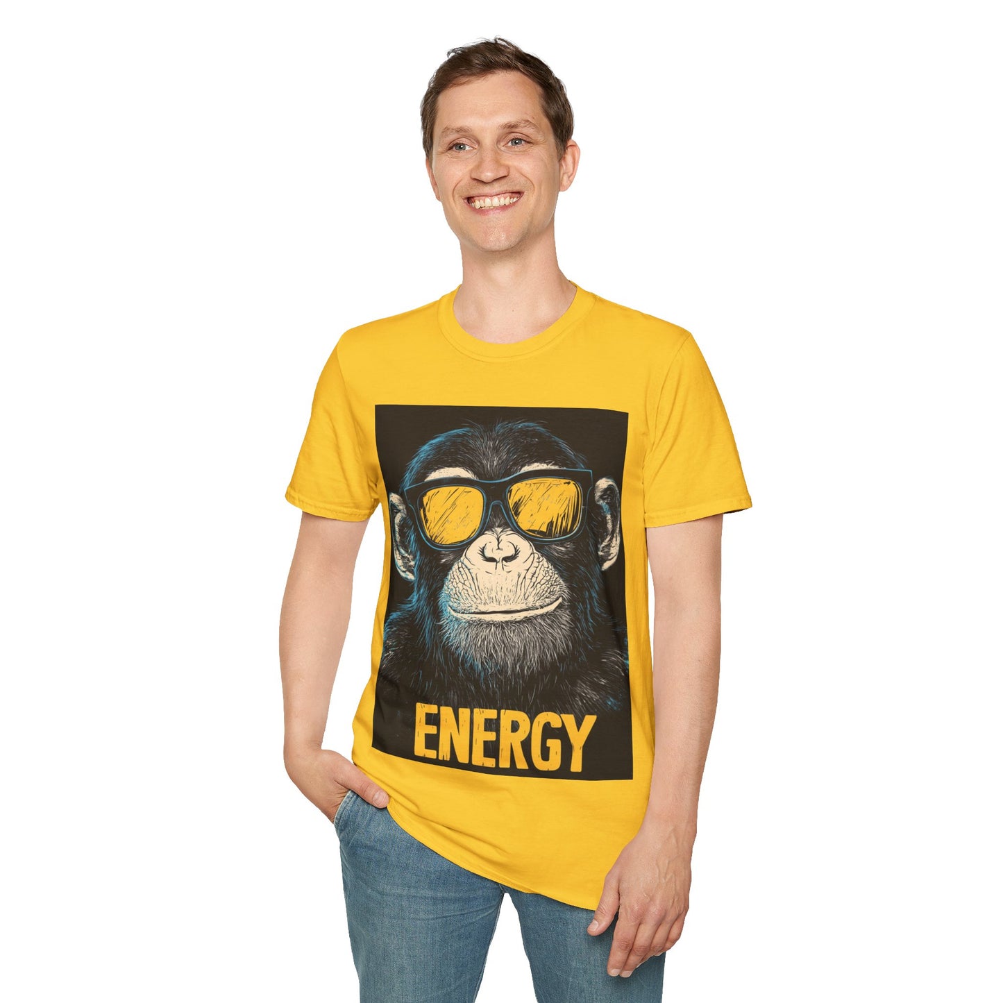 Chimpanzee Energy, Softstyle T-Shirt