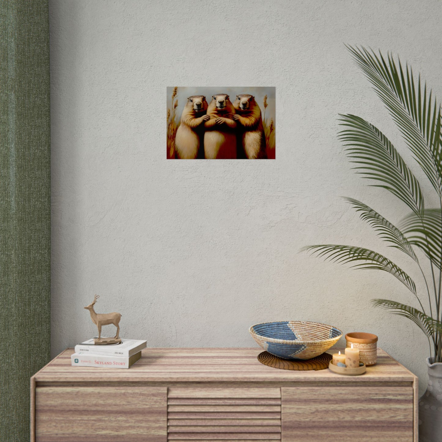 Groundhog Love - Premium Art Print