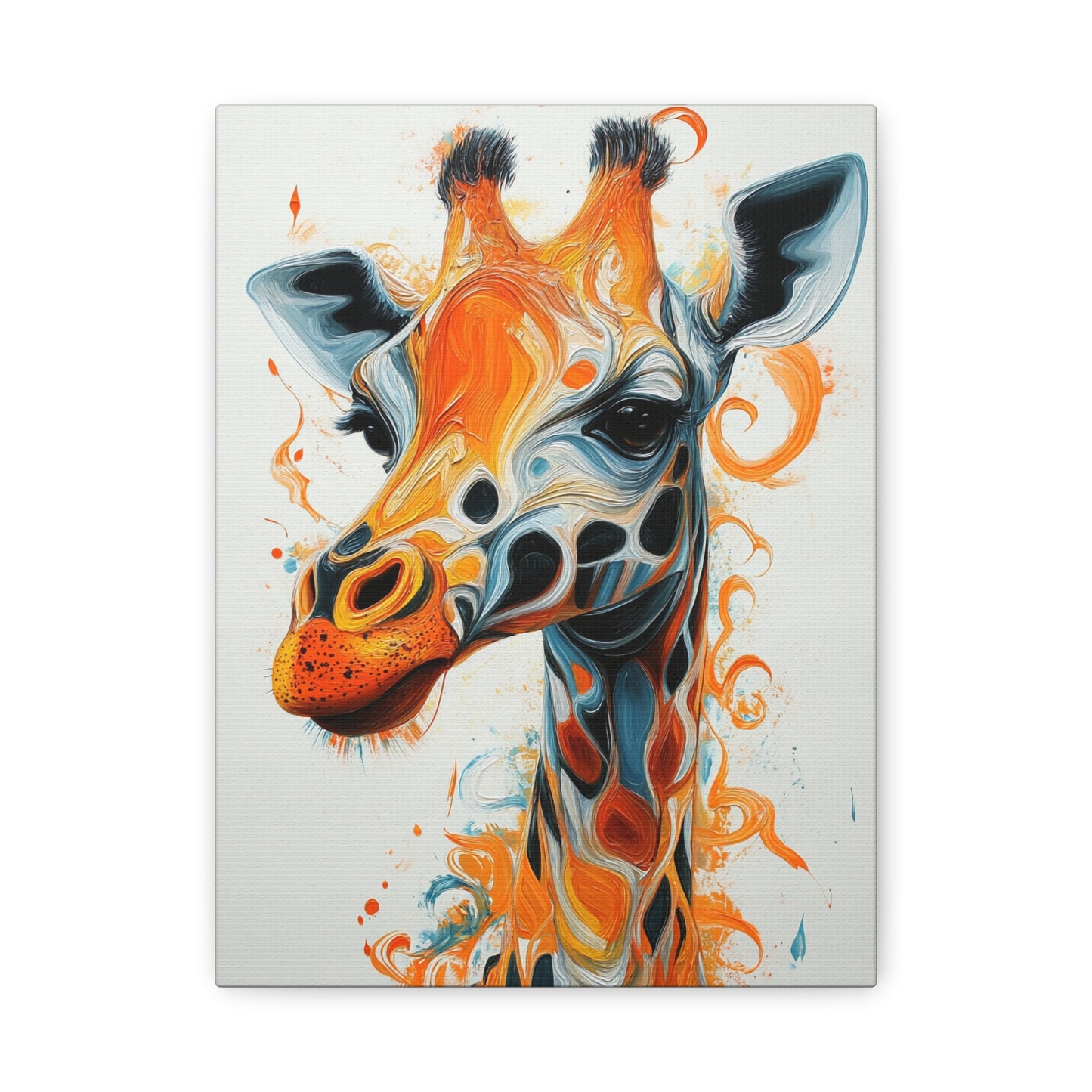 Giraffe Creativity - Canvas