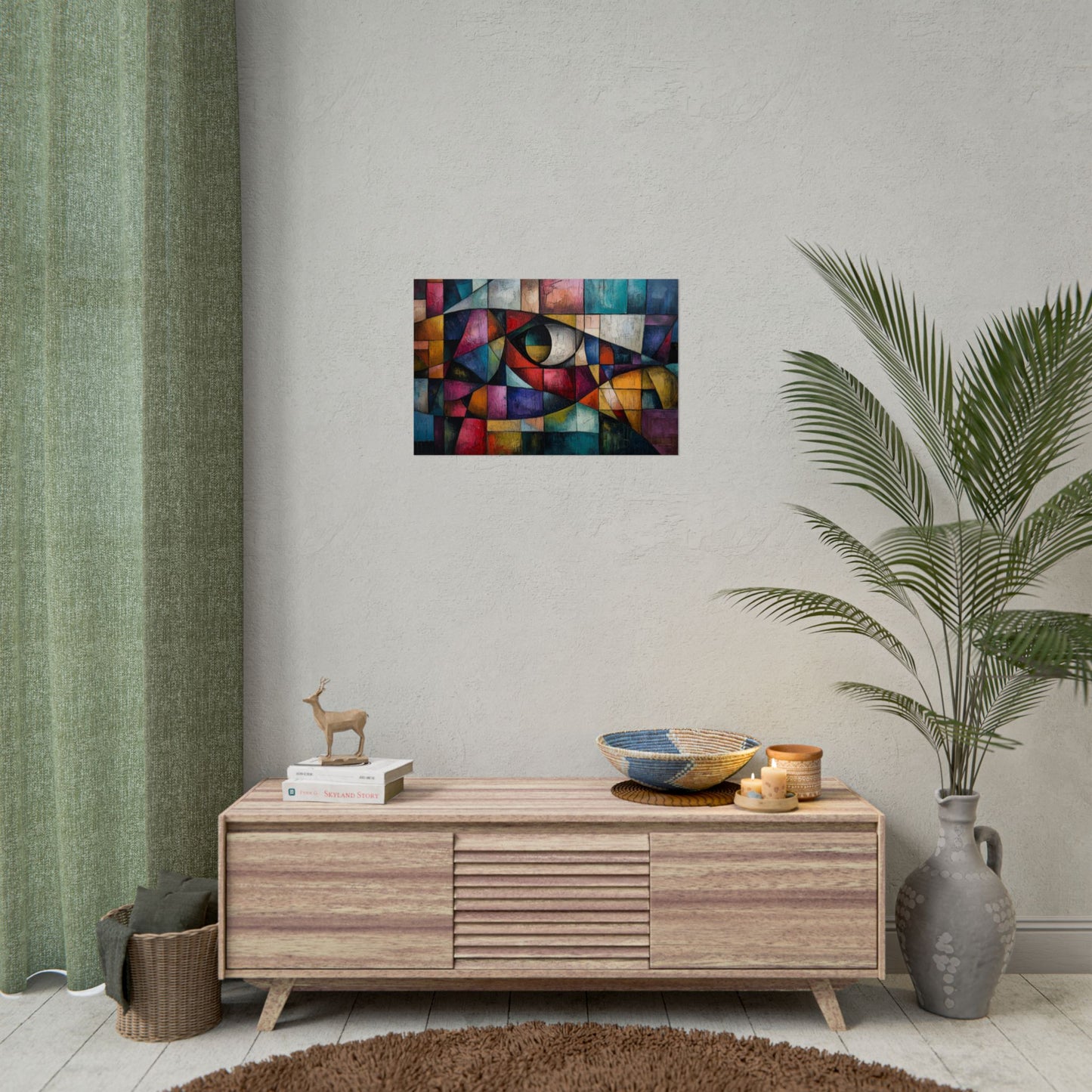 More Than Meets The Eye Abstract Art - Premium Art Print