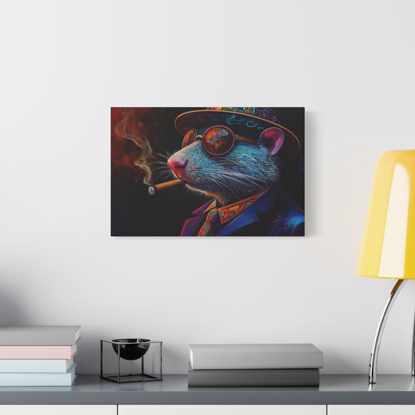 Gangster Rat Art - Canvas