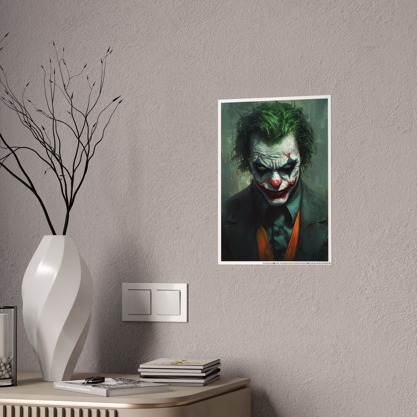 Why So Serious High-Gloss Art Print