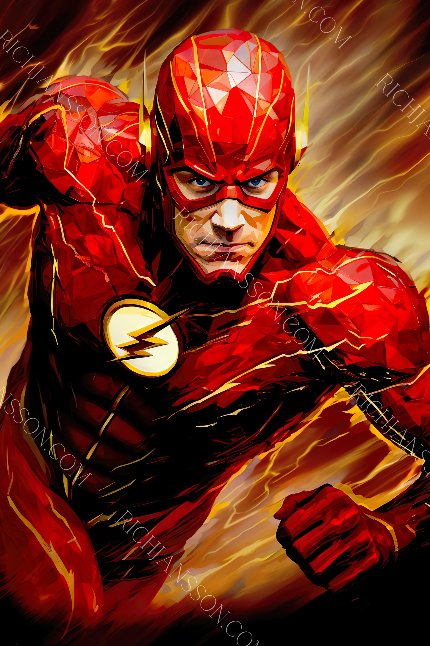 A Flash Of Mosaic High-Gloss Art Print