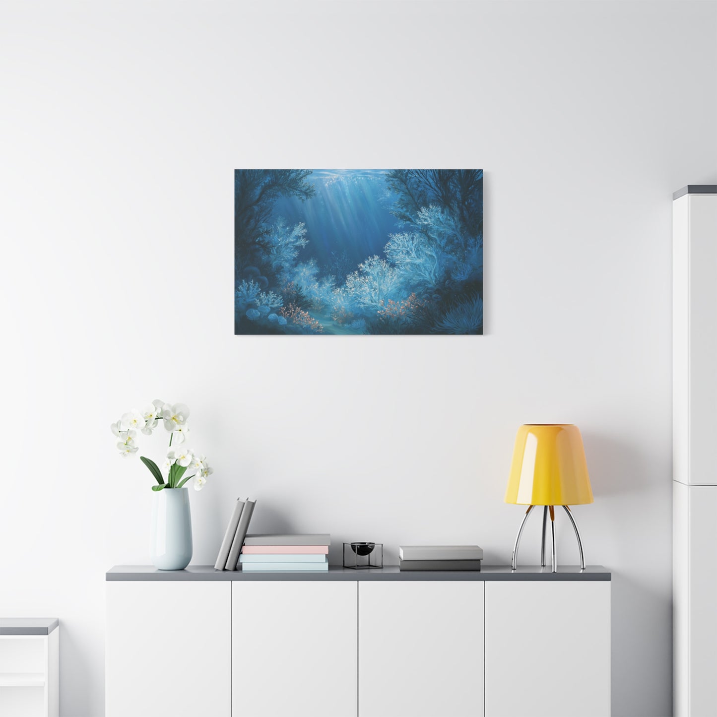 Underwater Coral Forest Art - Canvas