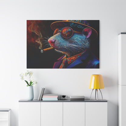 Gangster Rat Art - Canvas