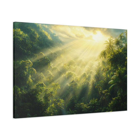 Rainforest Dawn - Canvas