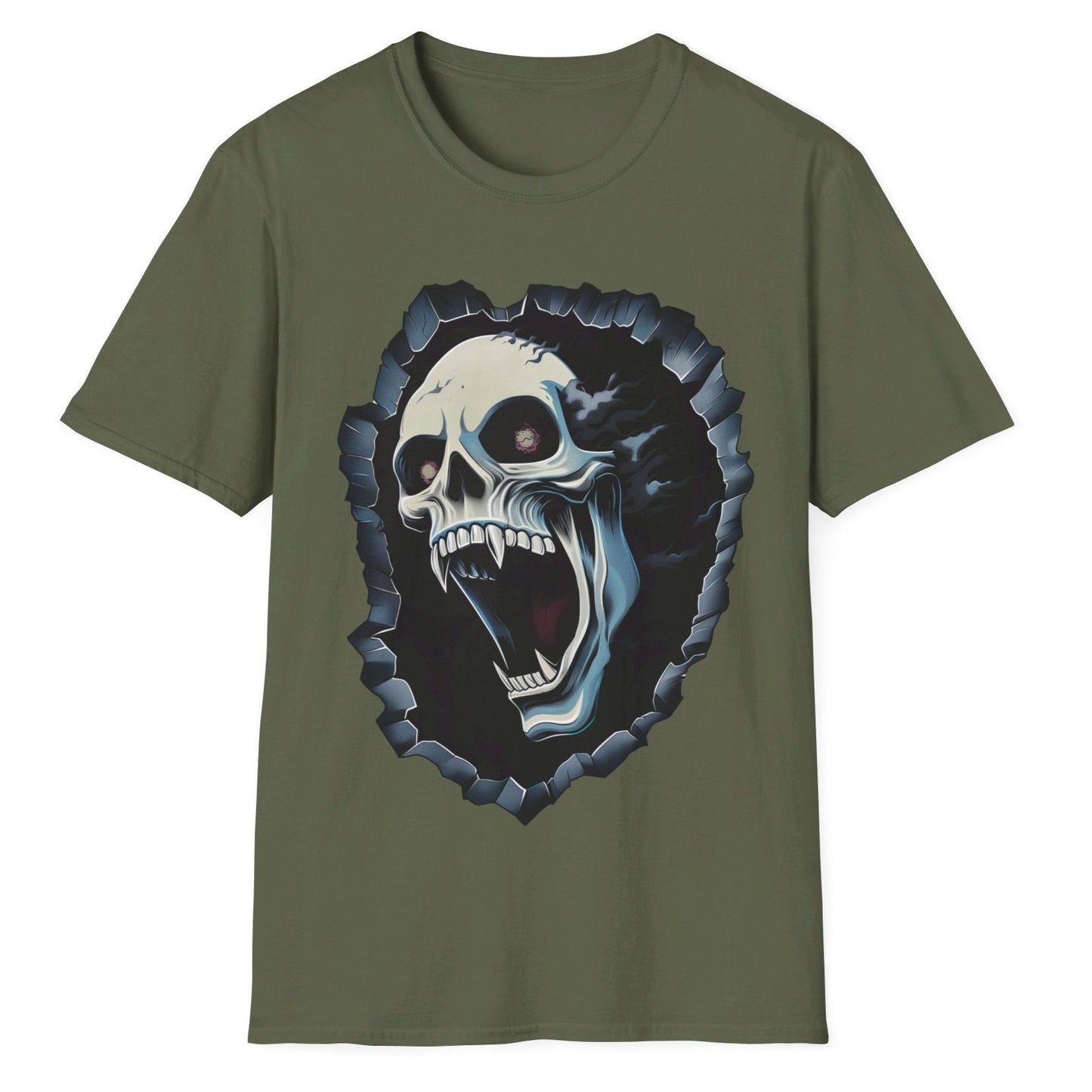 Here's Skully! Unisex Softstyle T-Shirt