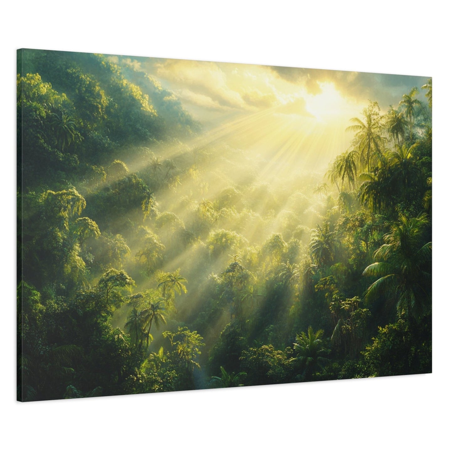 Rainforest Dawn Canvas Art