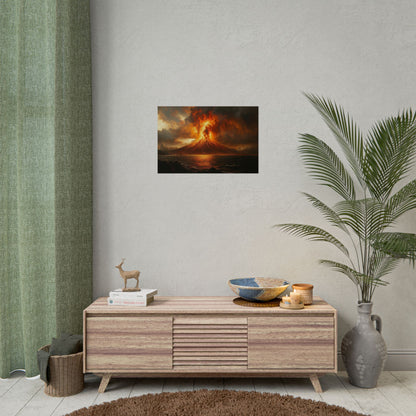 Volcanic Eruption Art - Premium Art Print