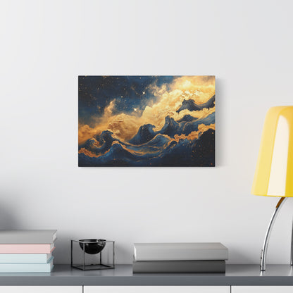 Gold Leaf Star Nursery - Canvas