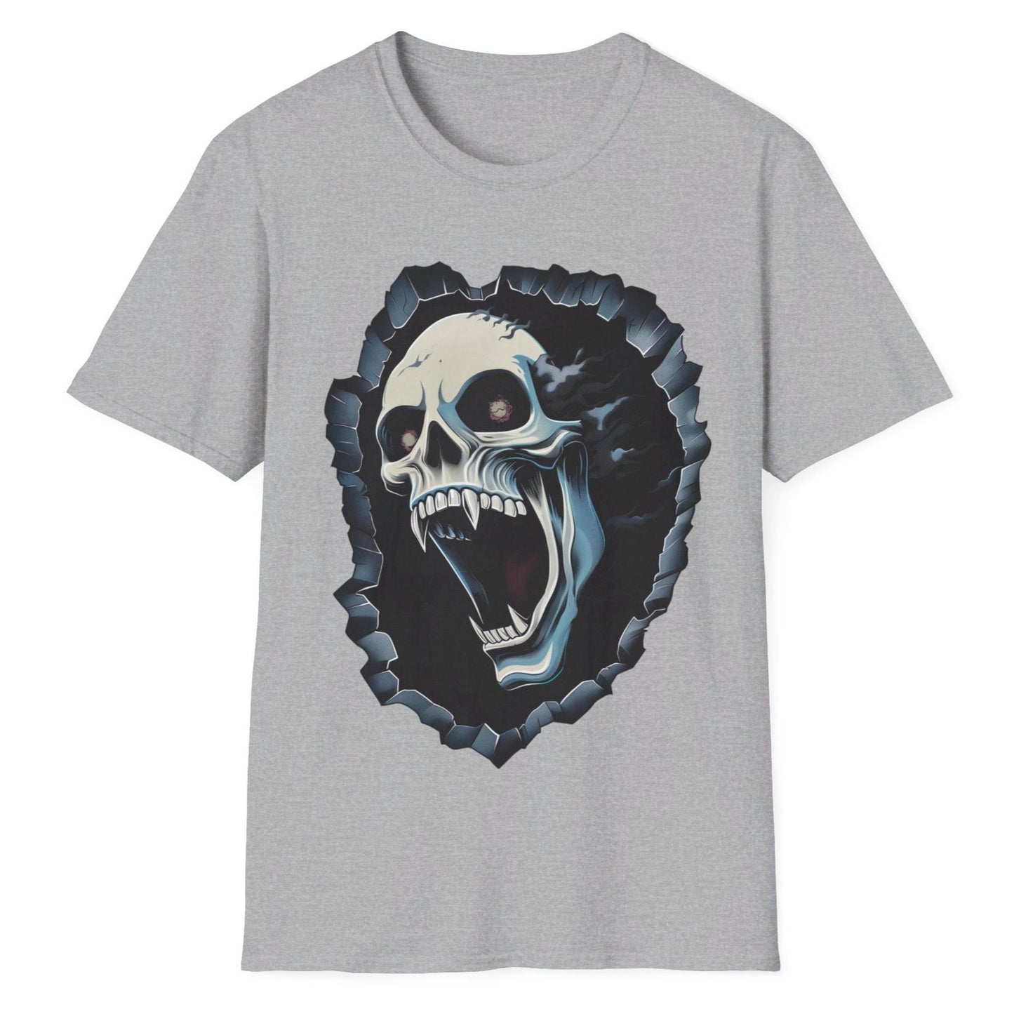 Here's Skully! Unisex Softstyle T-Shirt