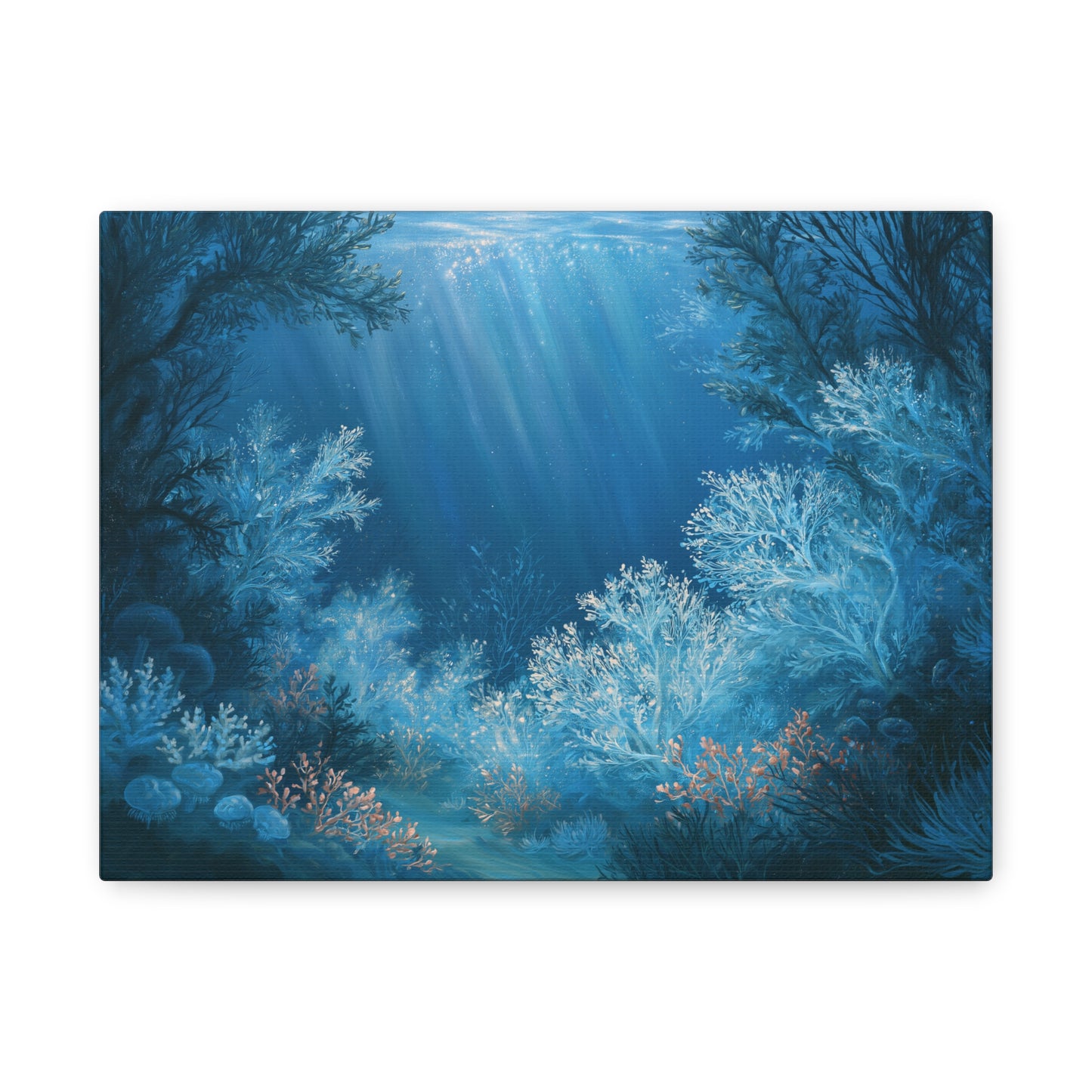 Underwater Coral Forest Art - Canvas