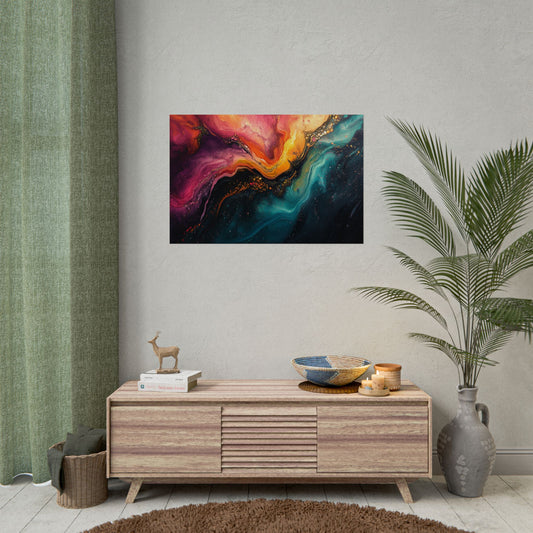 Galactic Sandscape - Premium Art Print