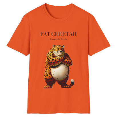 Fat Cheetah Guepardo Gordo, Unisex Softstyle T-Shirt