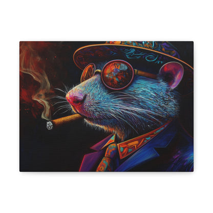 Gangster Rat Art - Canvas