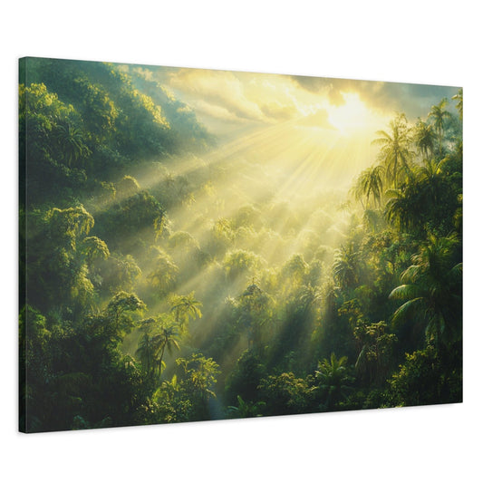 Rainforest Dawn Canvas Art