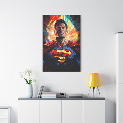 Earth's Adopted Krypton Son Canvas