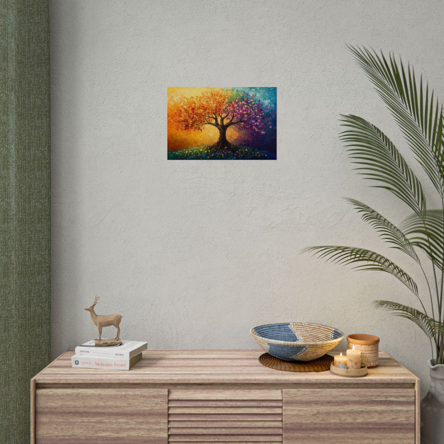 The Tree Of Colors - Premium Art Print