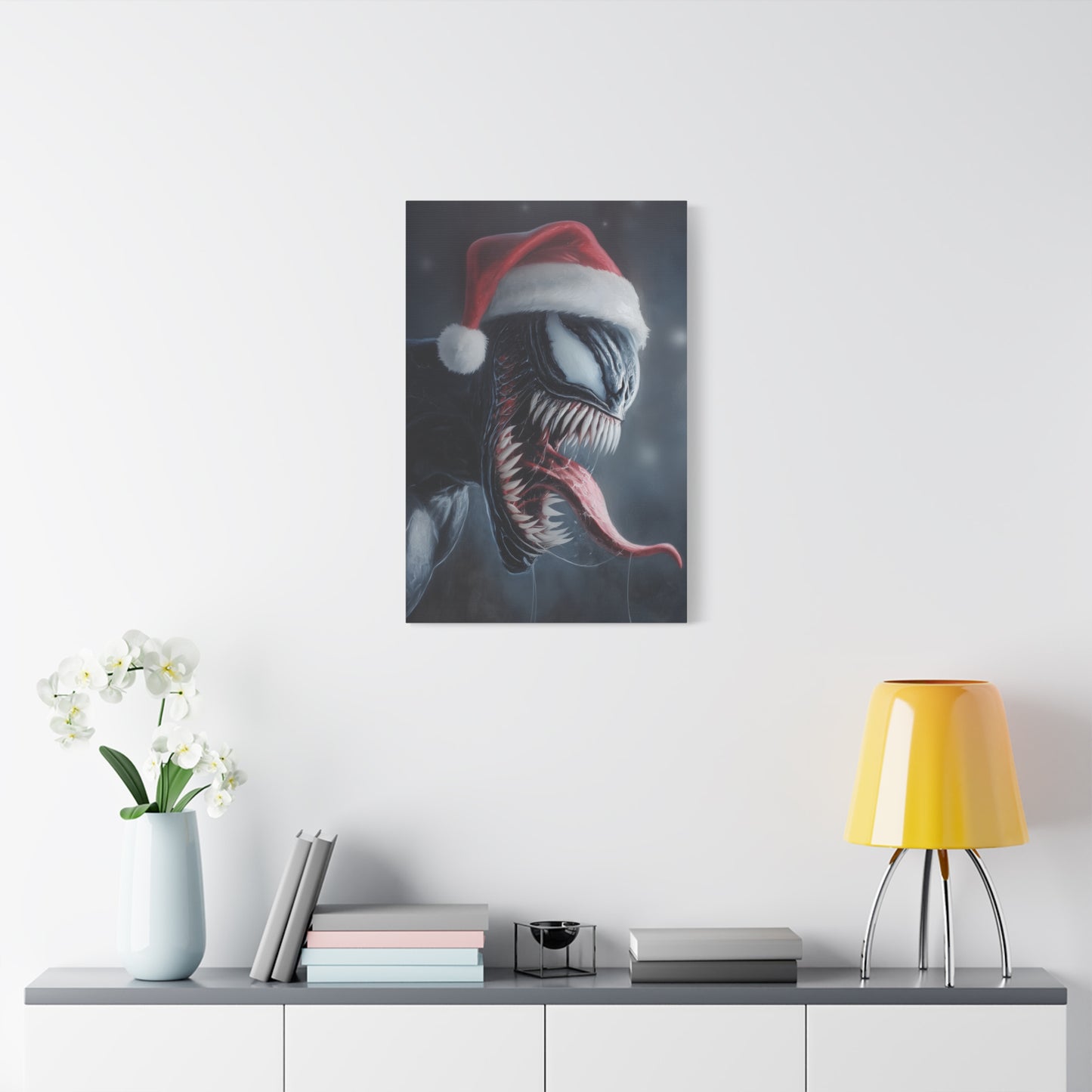 Holiday Venom Symbiote - Canvas