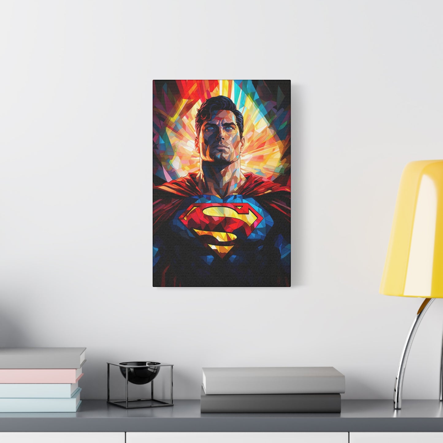 Earth's Adopted Krypton Son Canvas