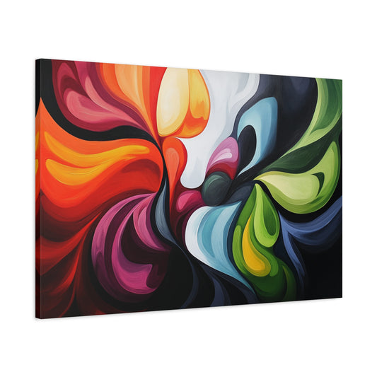 Beautiful Tones Abstract Art - Canvas