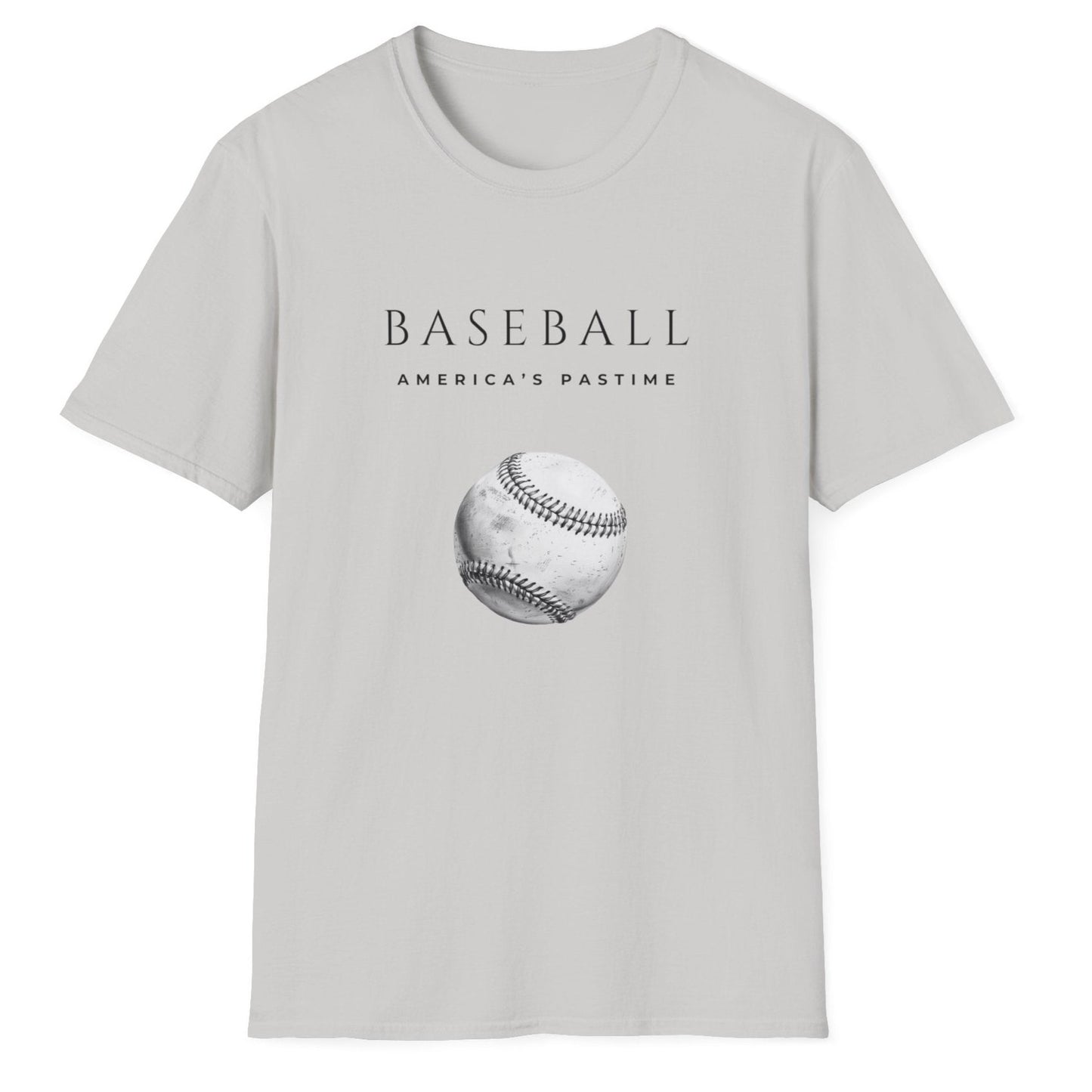 Baseball An American Pastime, Unisex Softstyle T-Shirt