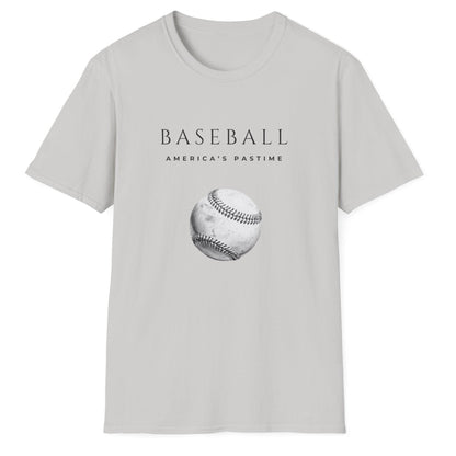 Baseball An American Pastime, Unisex Softstyle T-Shirt