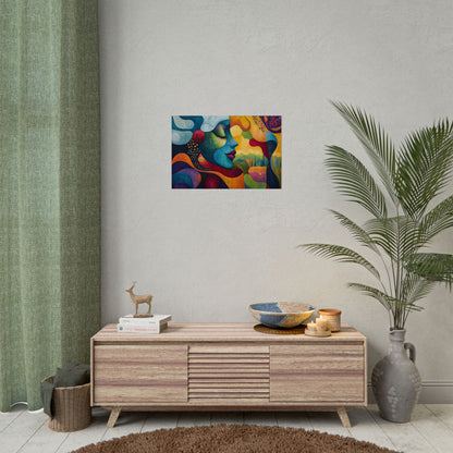 Abstract Mother Earth - Premium Art Print