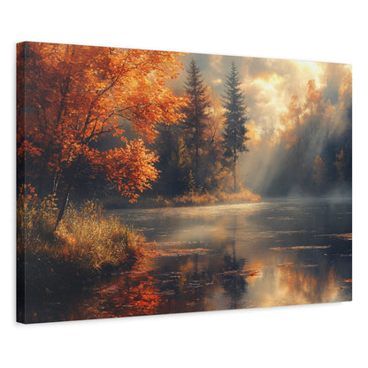 Autumn Peace Canvas Art