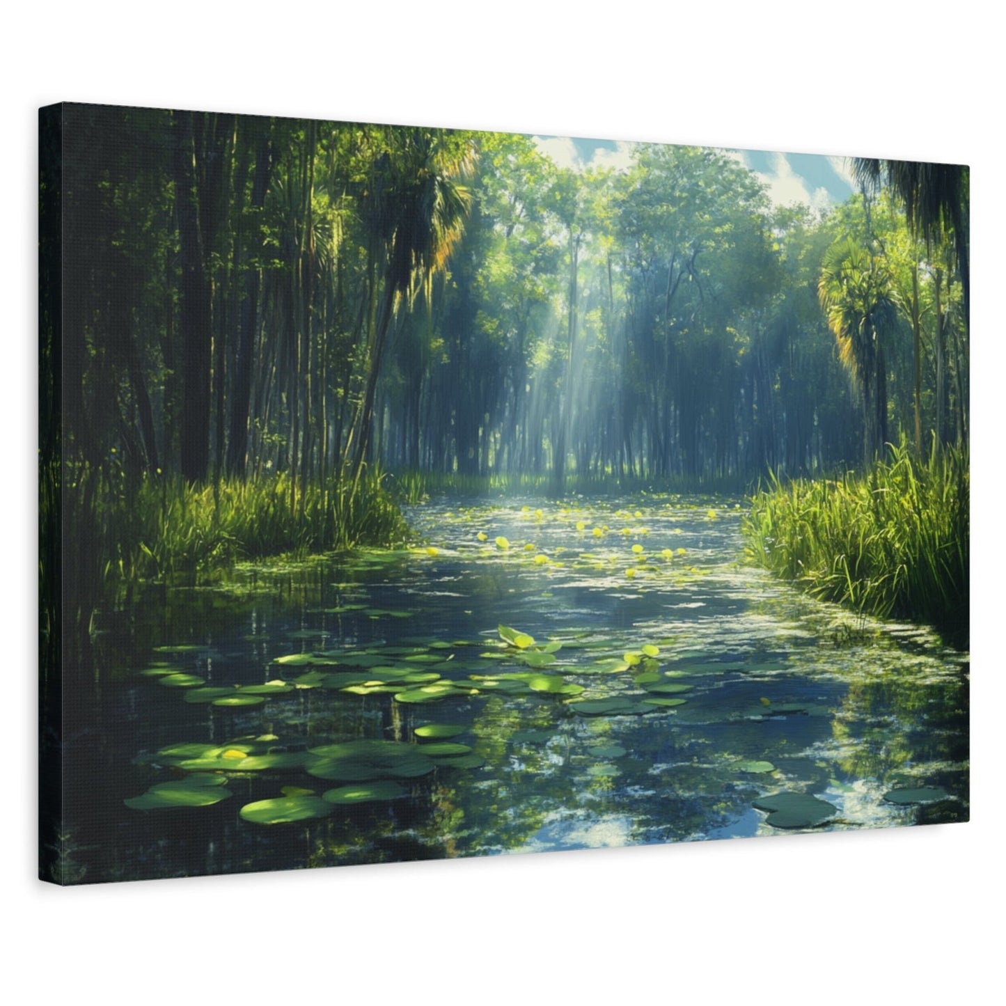 The Light Of The Everglades Canvas Art