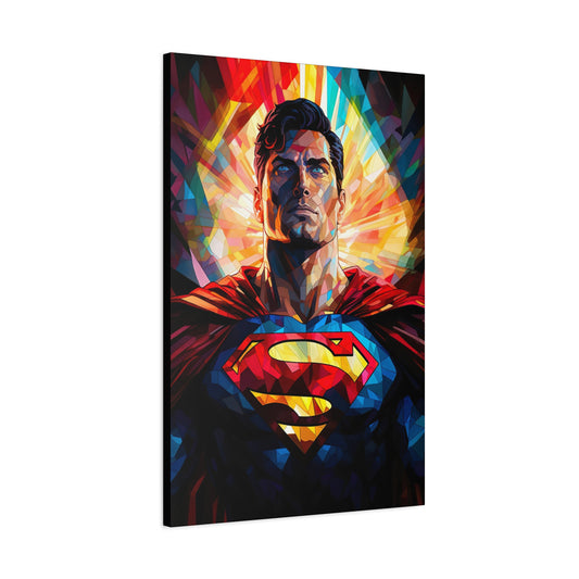 Earth's Adopted Krypton Son Canvas