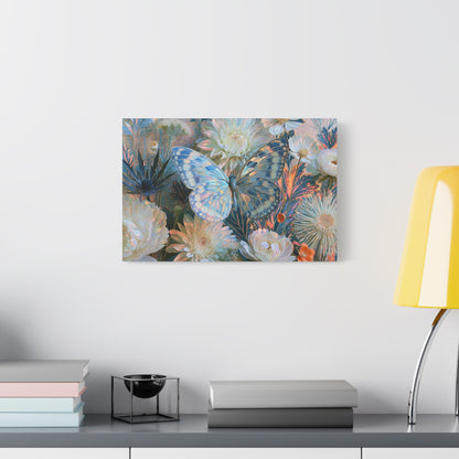 Butterfly Floral Art - Canvas