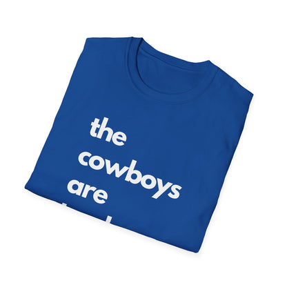 The Cowboys Are Trash, Smack Talk Unisex Multicolor Softstyle T-Shirt