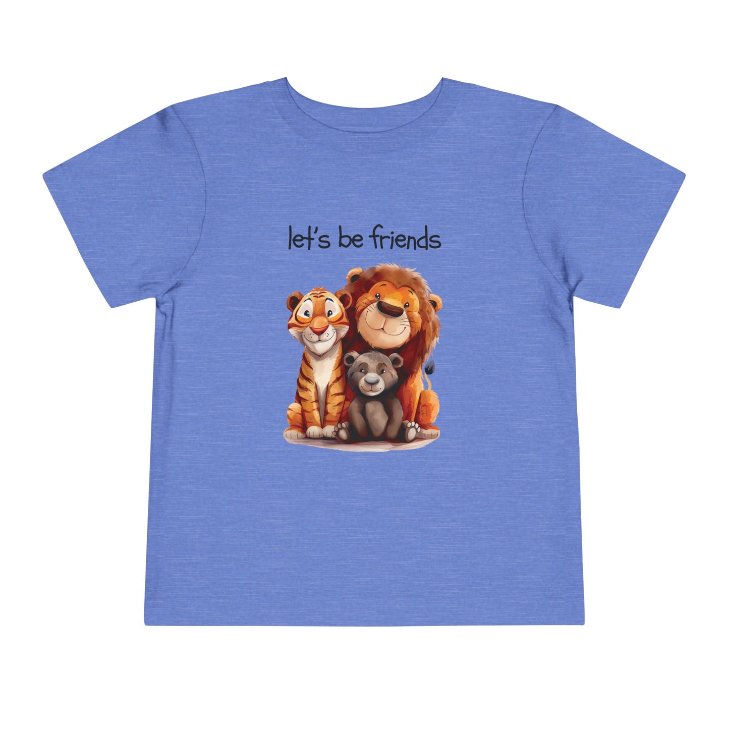 Let's Be Friends Toddler Cotton Tee