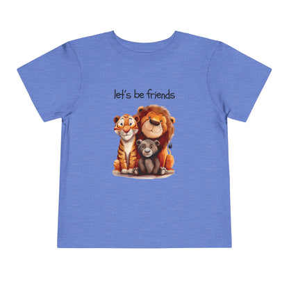 Let's Be Friends Toddler Cotton Tee