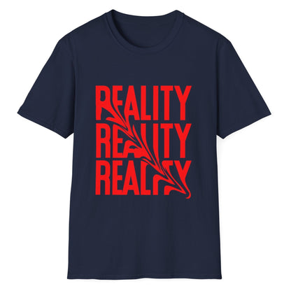 Reality Trippy Novelty Unisex Softstyle T-Shirt