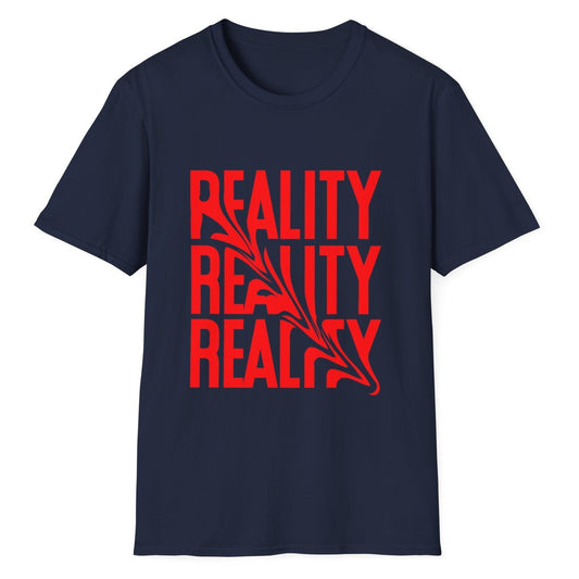 Reality Trippy Novelty Unisex Softstyle T-Shirt