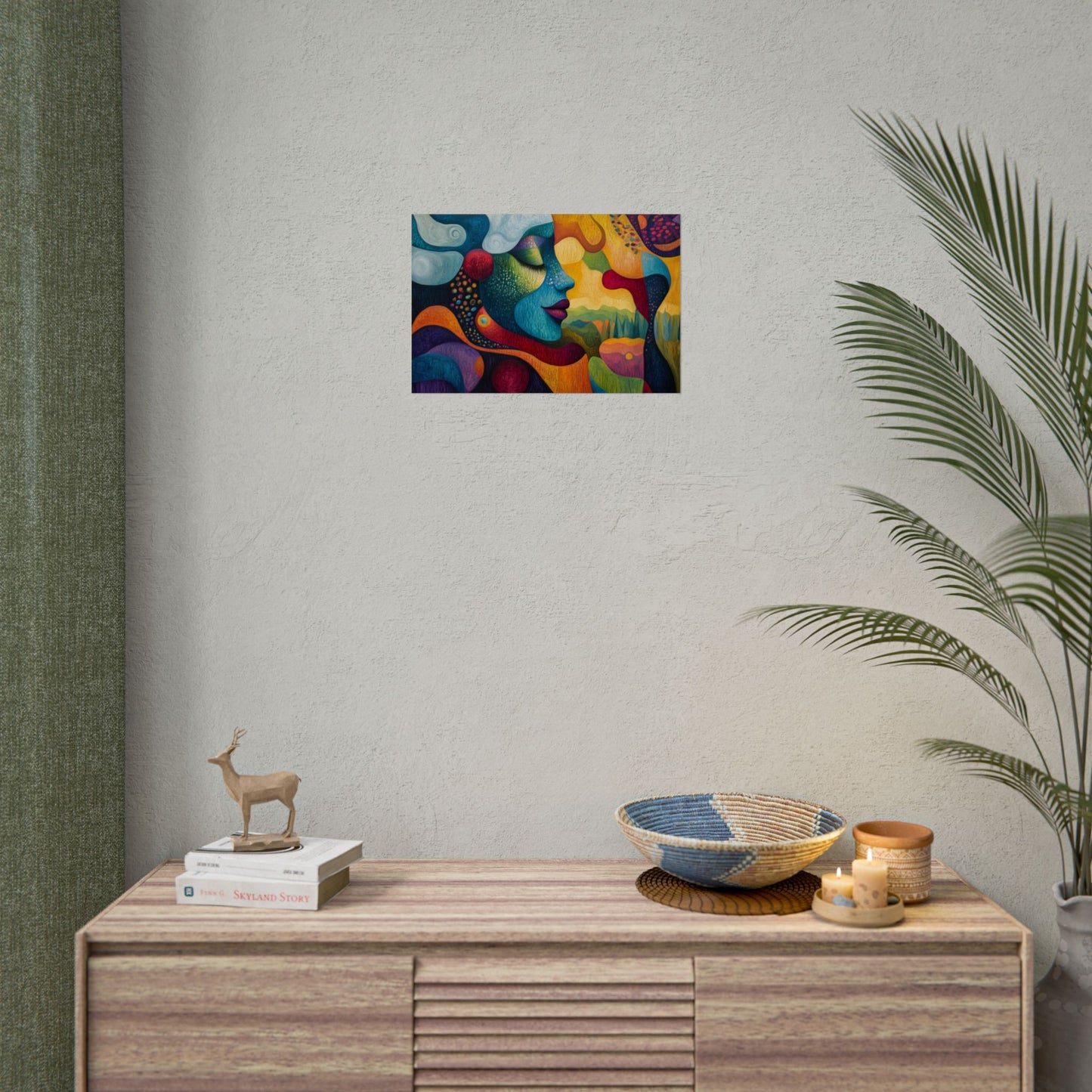 Abstract Mother Earth - Premium Art Print