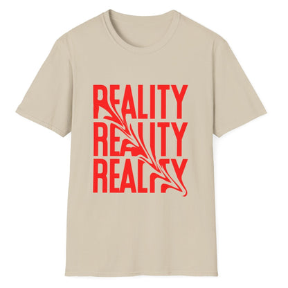 Reality Trippy Novelty Unisex Softstyle T-Shirt